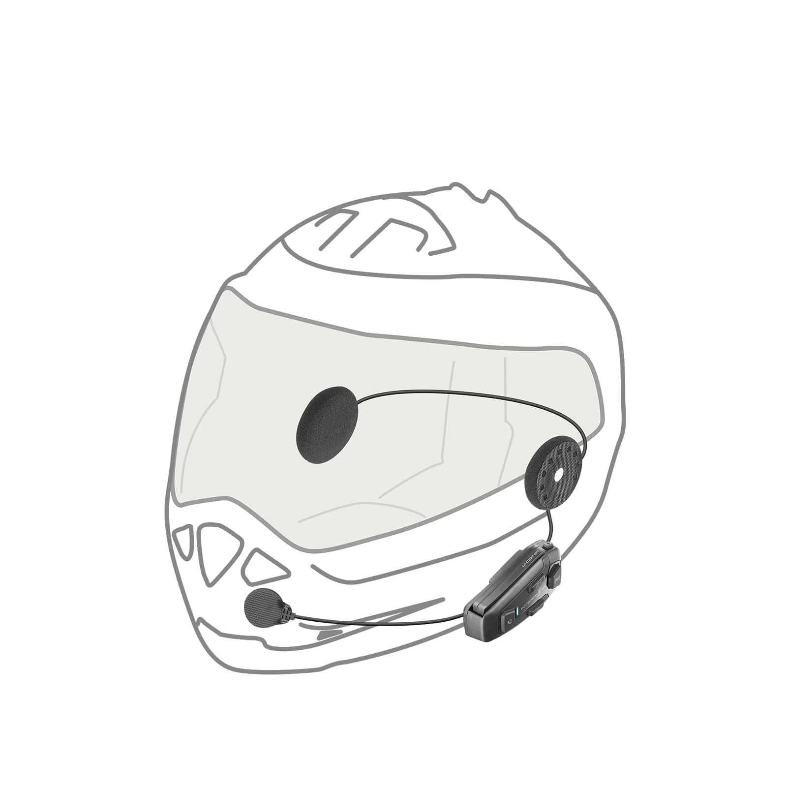 Interphone Cellularline, Intercom para Motocicleta con - Image 6