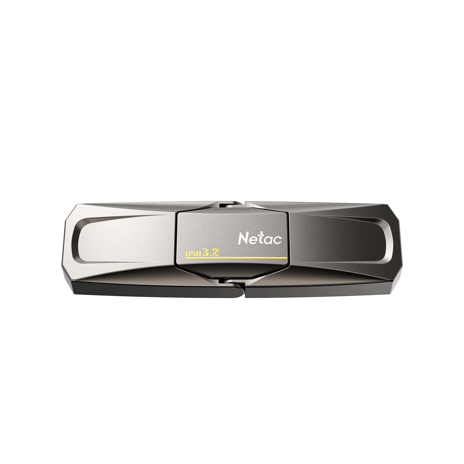 Estado Sólido Externo Netac 256GB SSD a USB y USBC 550MB/s