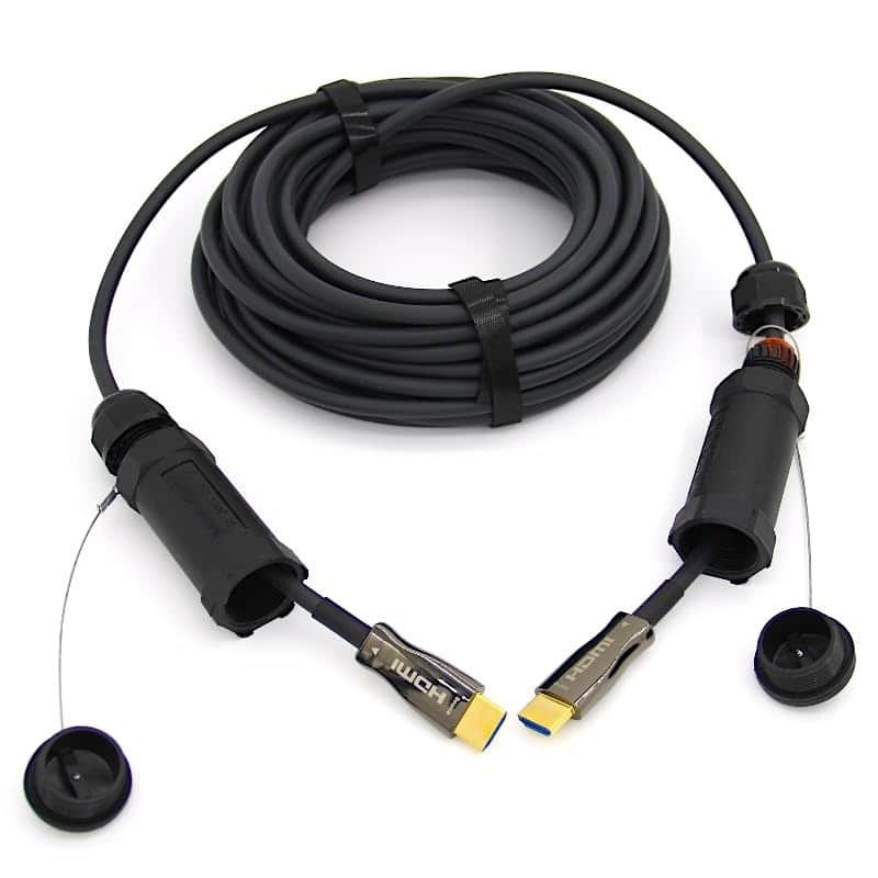 Cable HDMI Pacroban Outdoor de 50 pies con cubiertas