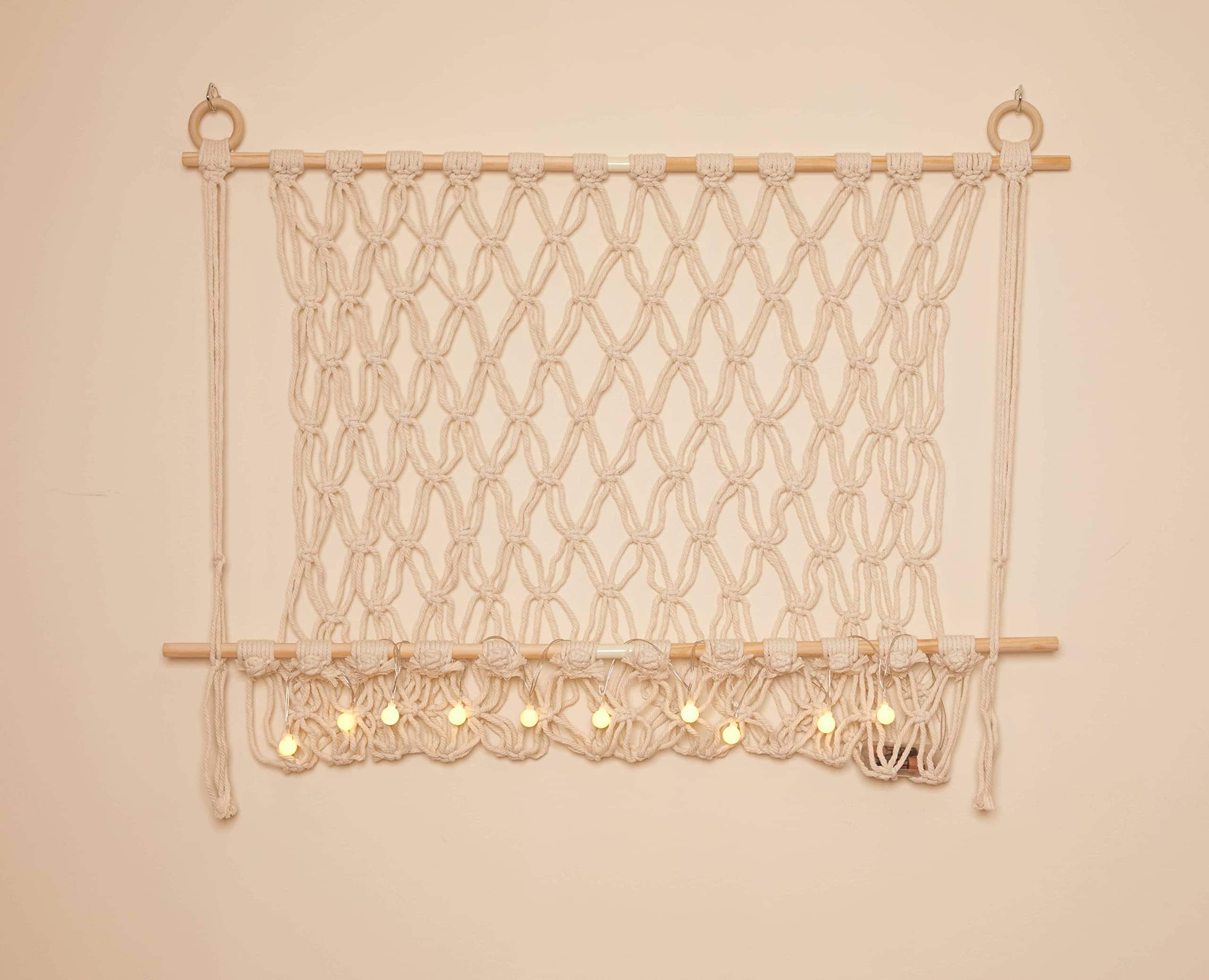 Hamaca de Macramé para Peluches de Lilly's Love con Luces | - Image 3