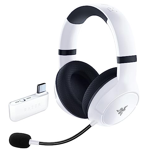 Headset Gamer Razer Kaira HyperSpeed Bluetooth 50mm -Blanco