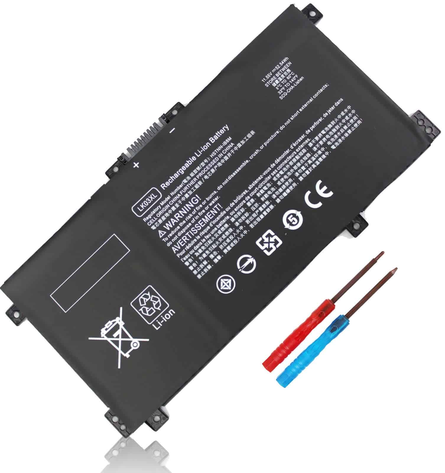 Batería De Reemplazo Lk03xl L09281-855 Para Hp Envy X360