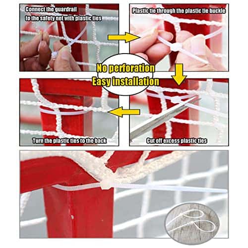 Red de Seguridad para Niños KACQIHTU Red de Seguridad de - Image 4