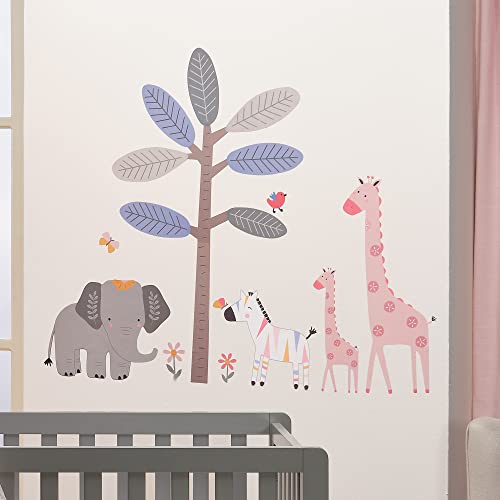 Calcomanías de Pared de Elefante/Cebra/Jirafa/Árbol Lambs & - Imagen 4