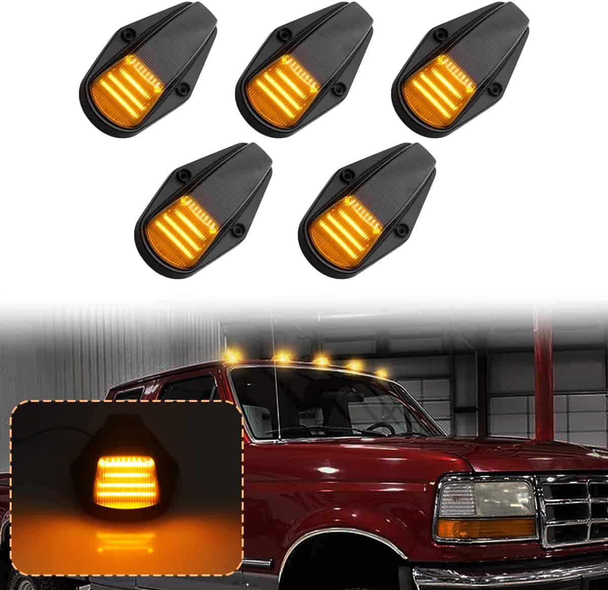 Luces de Marcador de Techo LED Aexploer Compatibles con