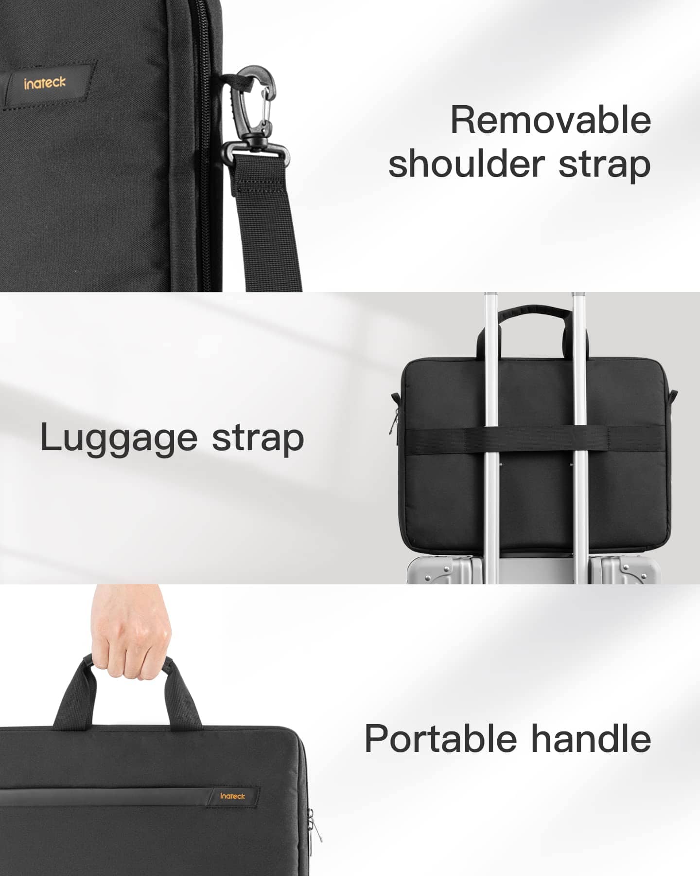 Bolsa Funda para Computadora Portátil Inateck de 15.6 - Image 7