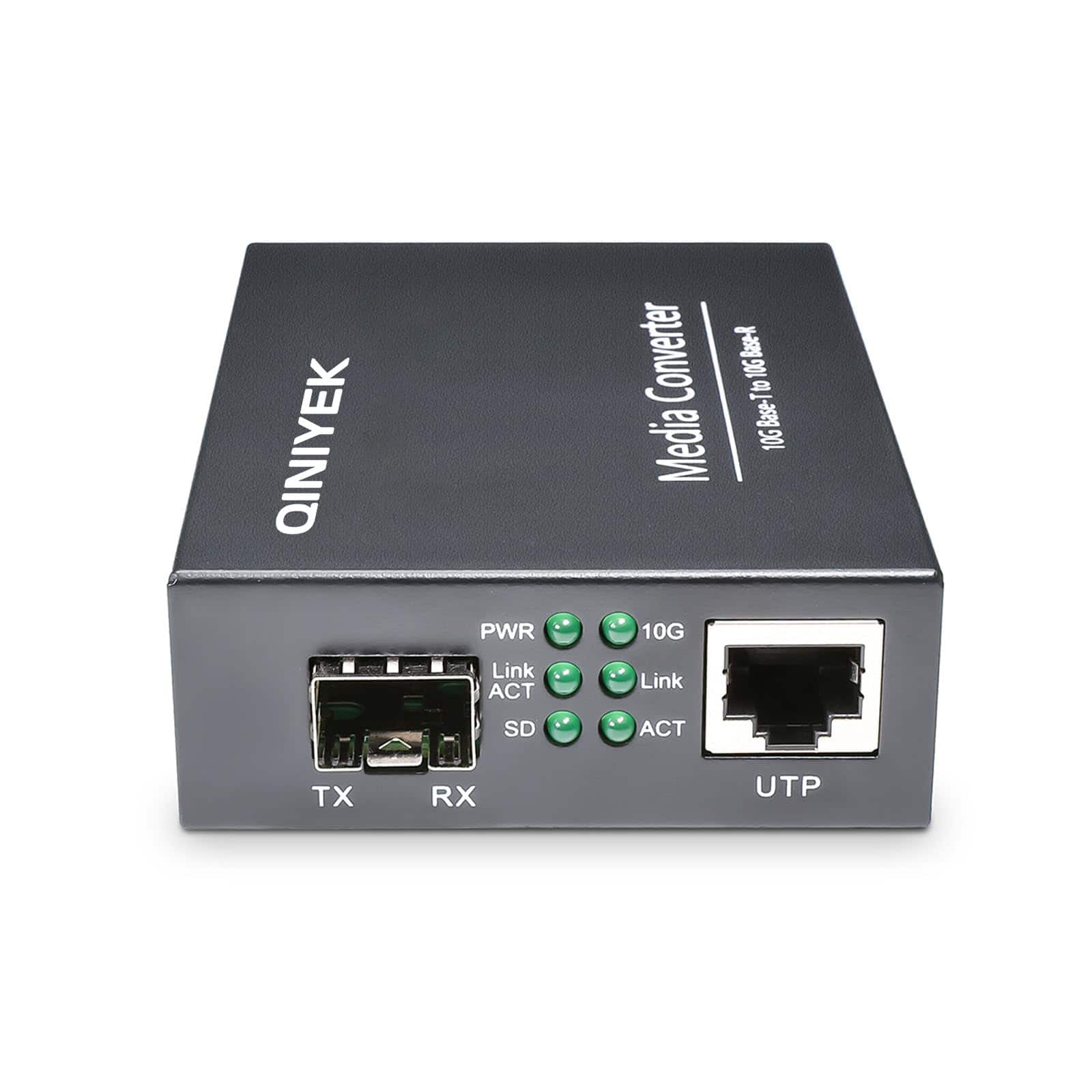 QINIYEK Convertidor de Medios Ethernet 10G, 1x RJ45 - Image 4