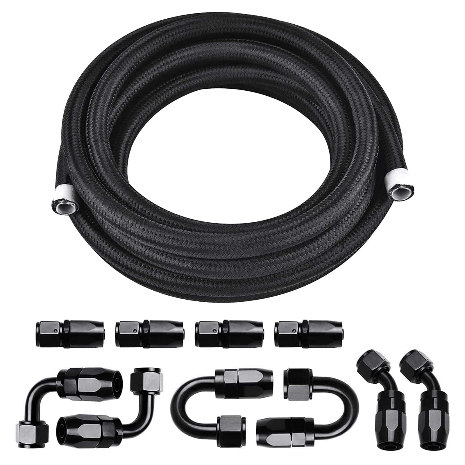 Kit de Manguera de Combustible PTFE Piodelo 8AN 20FT,