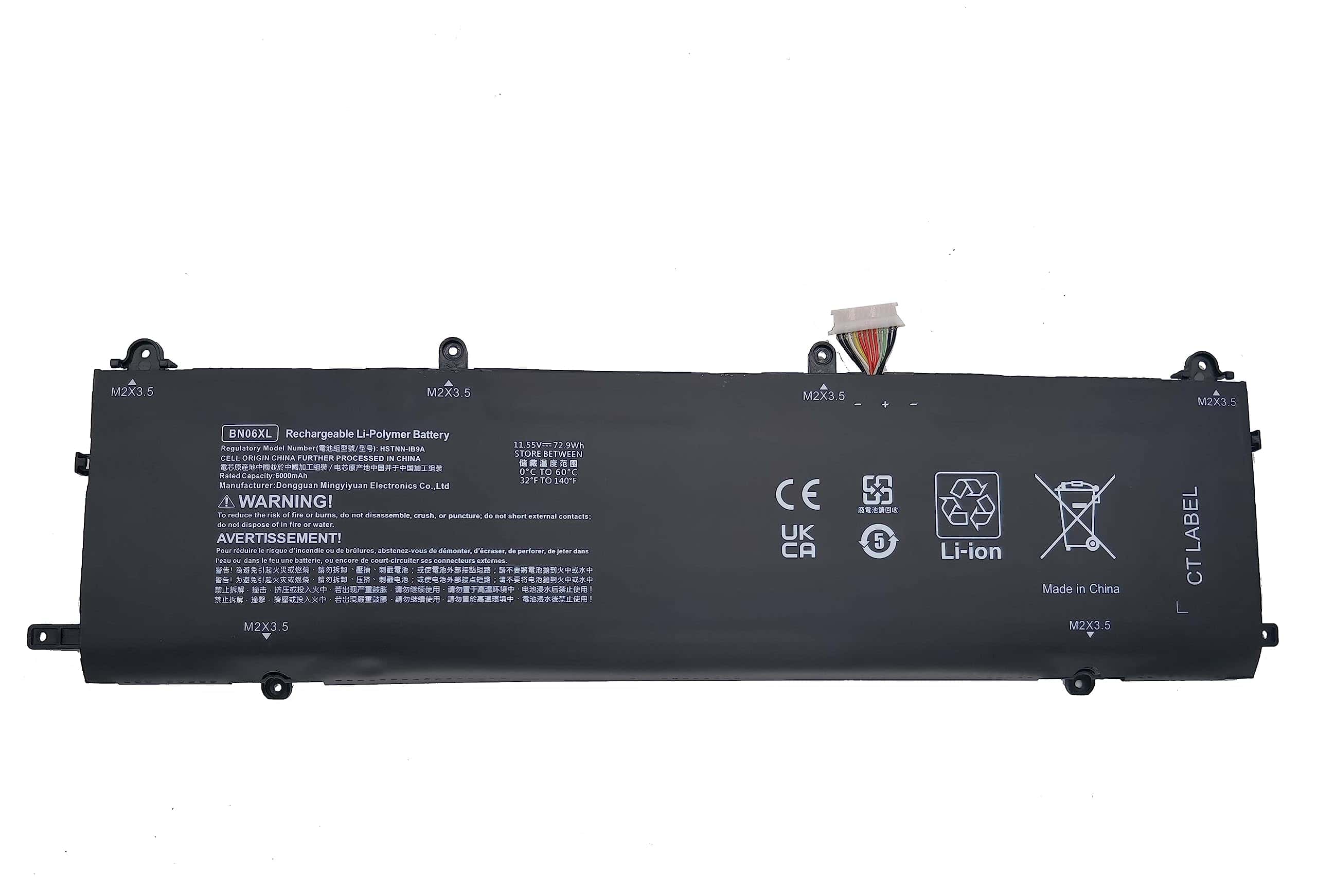 Batería de Repuesto YXKC BN06XL L68299-005 Compatible con