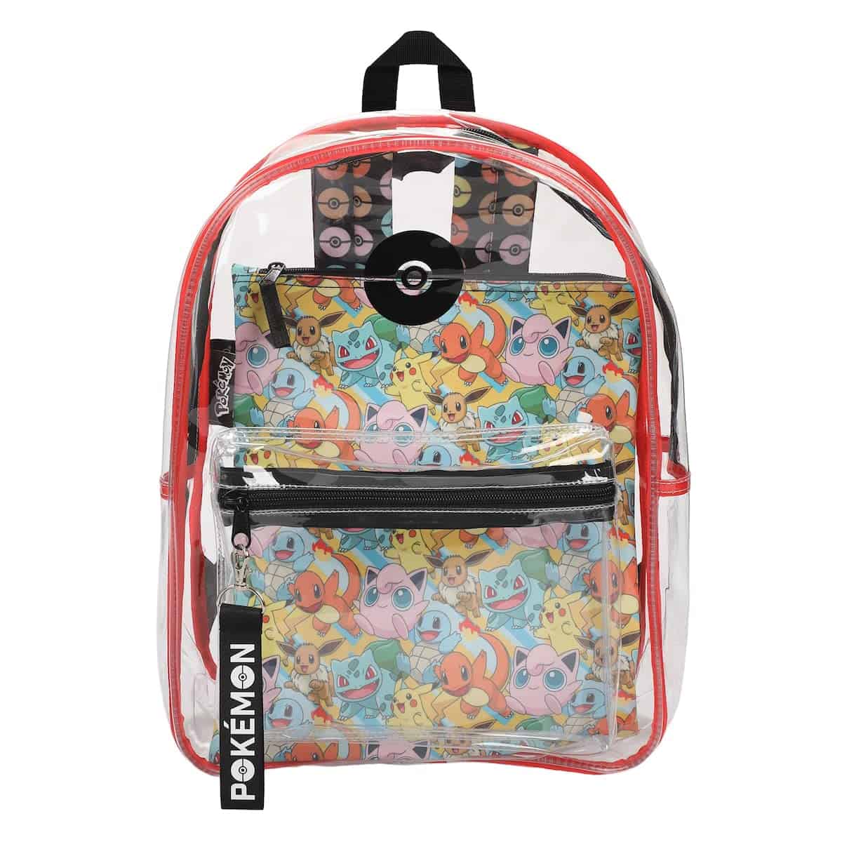 Mochila Para Adultos De Pokemon Multi Character Aop De 17''