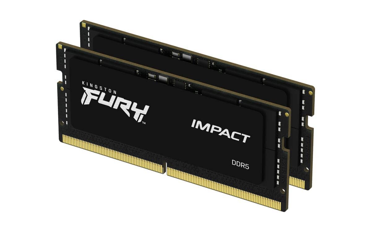 Kingston FURY Impact 32GB (2x16GB) 6400MT/s CL38 DDR5