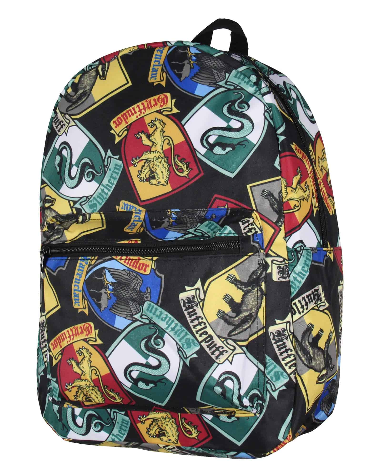 Mochila Harry Potter con Estampado de los Escudos de las