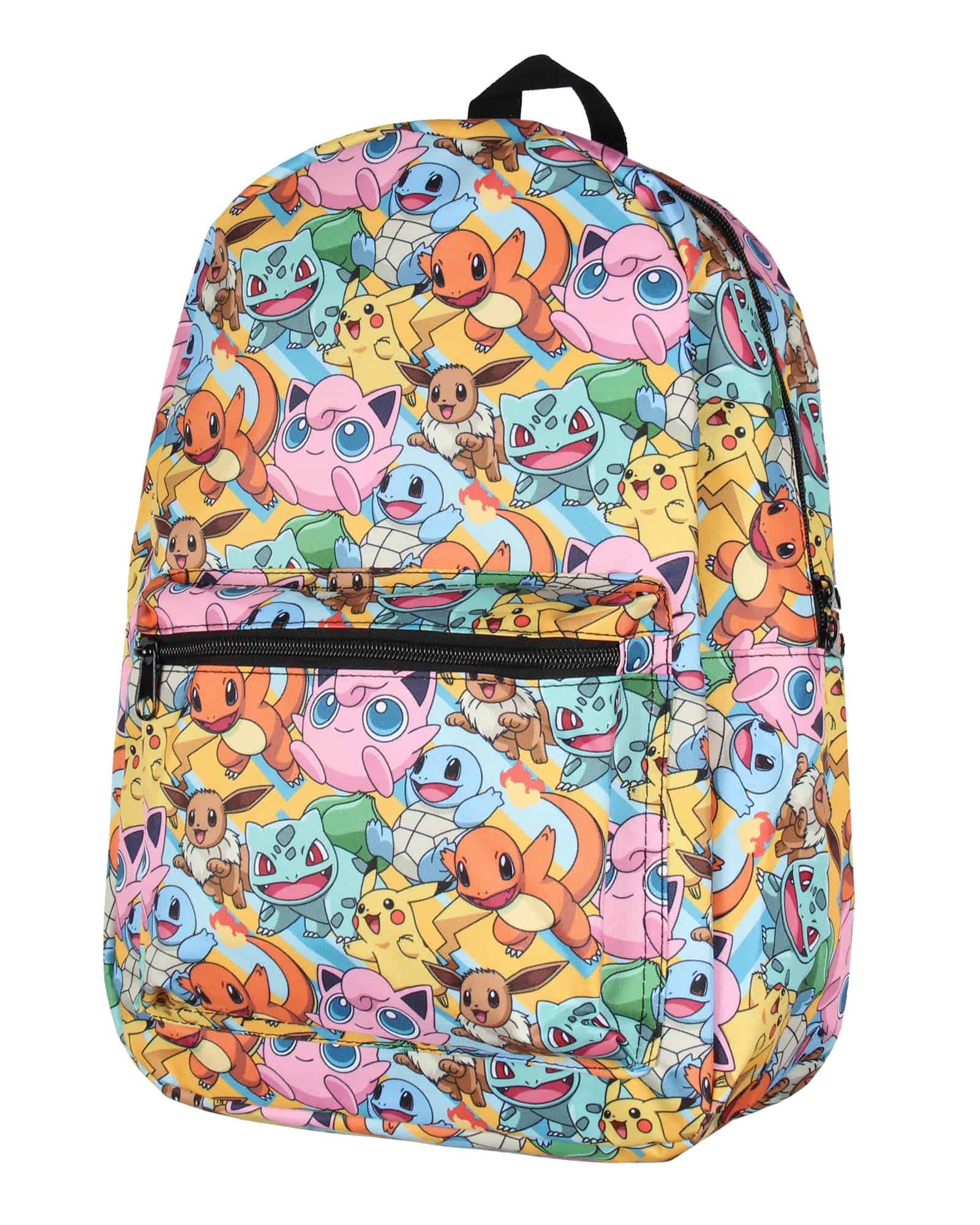 Mochila Pokemon Pikachu Squirtle Jigglypuff Eevee Bulbasaur
