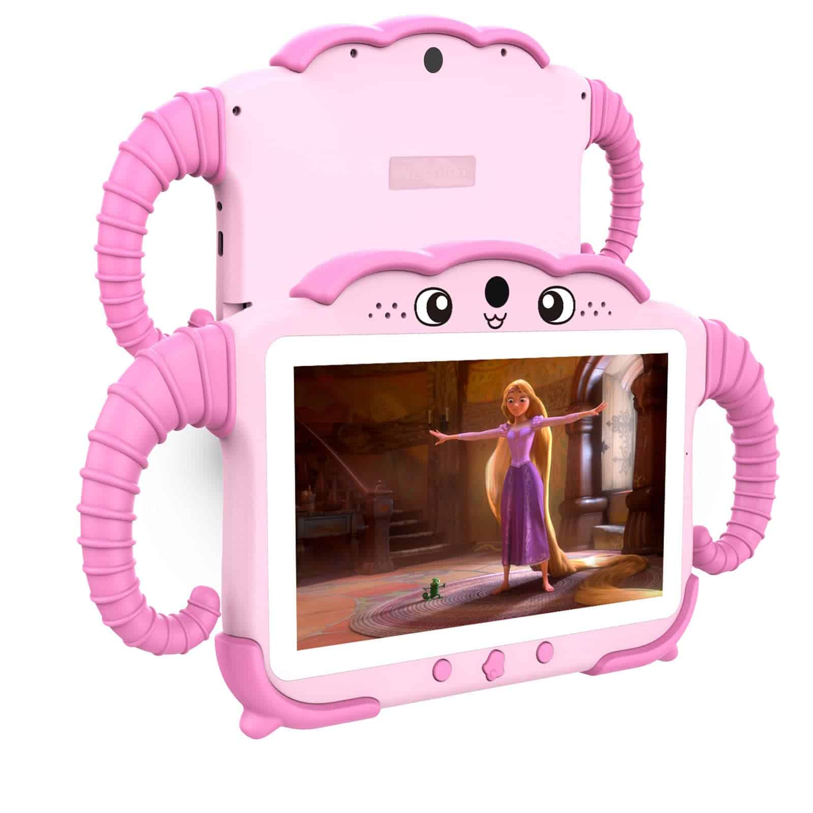 Tableta para Niños de 7 Pulgadas con Estuche, WiFi, Doble