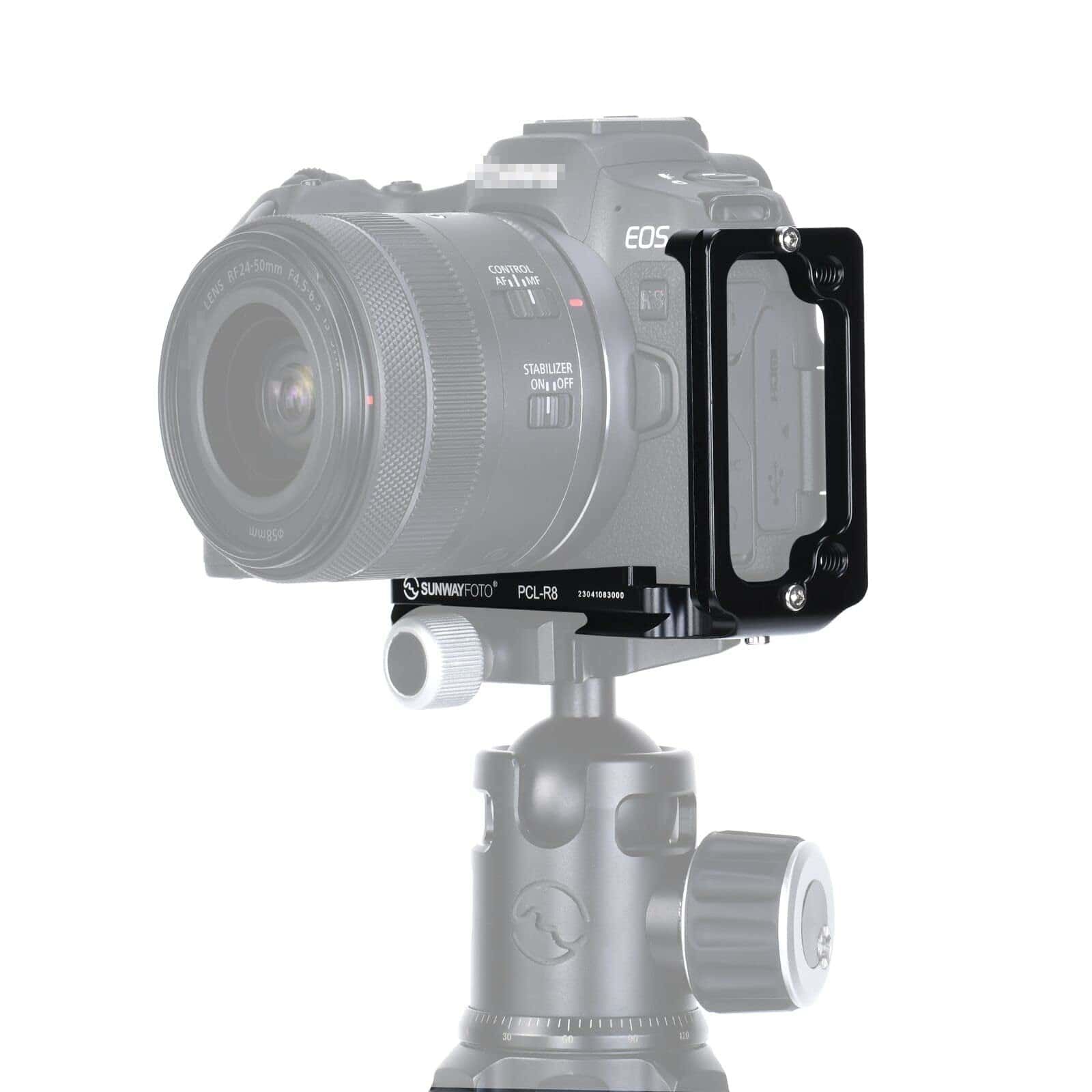 Soporte en L SUNWAYFOTO para Canon Eos R8/Eos RP Placa L