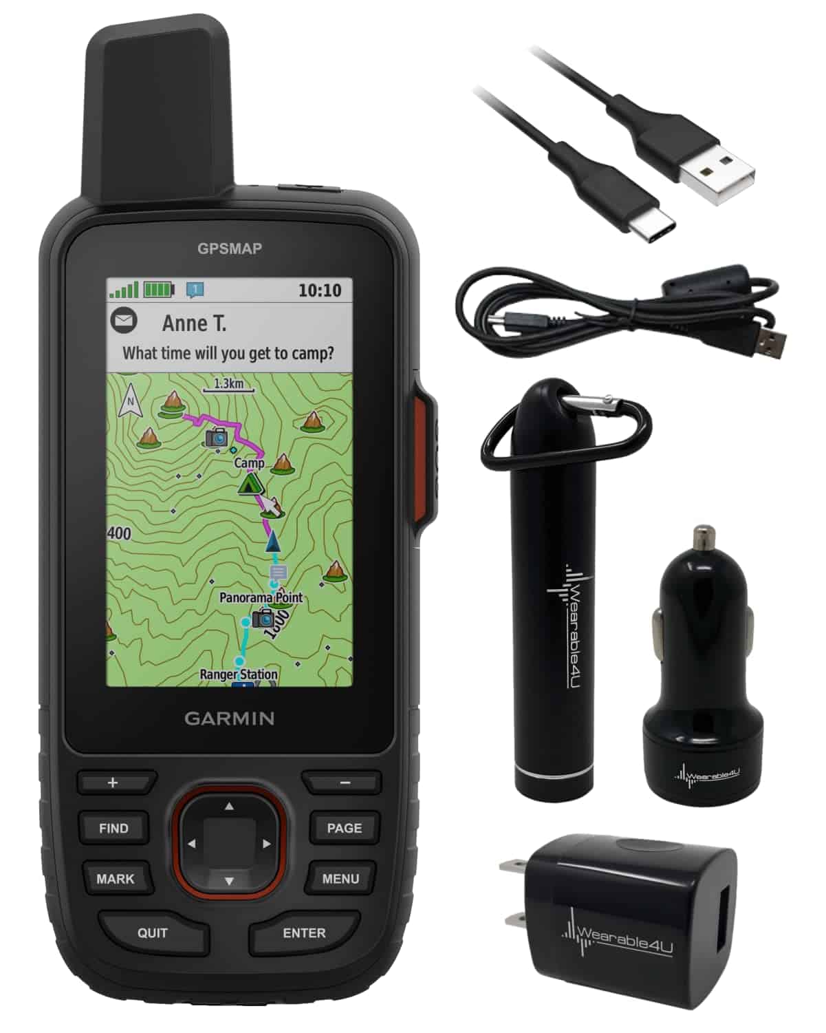 Wearable4U - Garmin GPSMAP 67i GPS de mano resistente