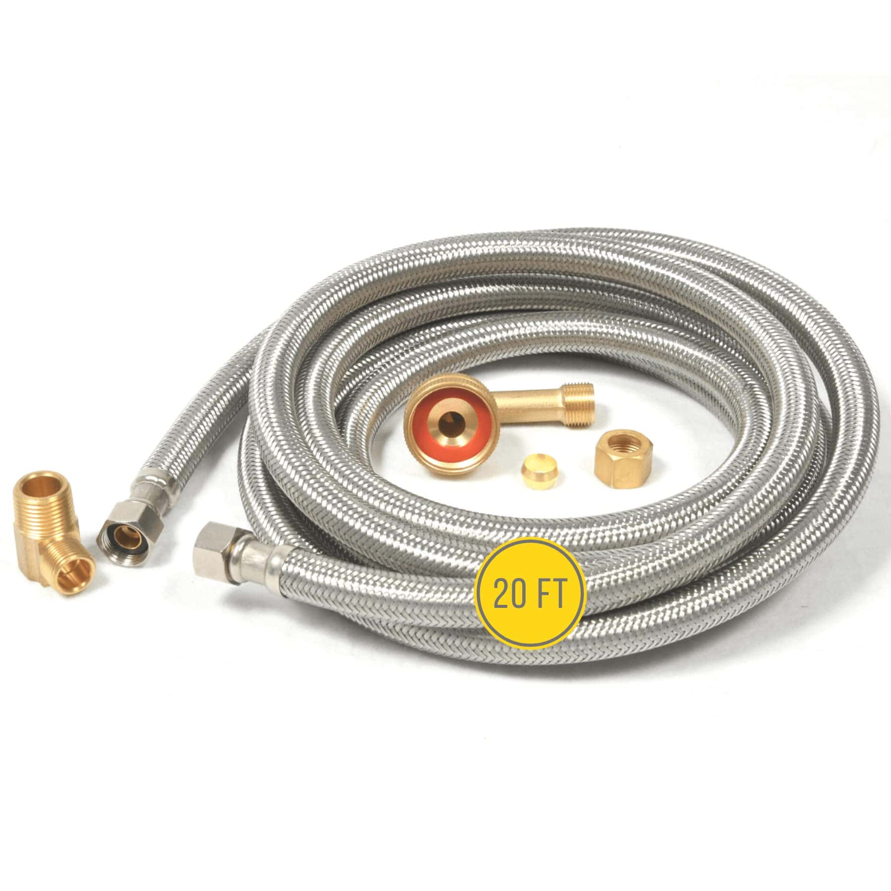 Kit de Manguera de Agua para Lavavajillas de Acero