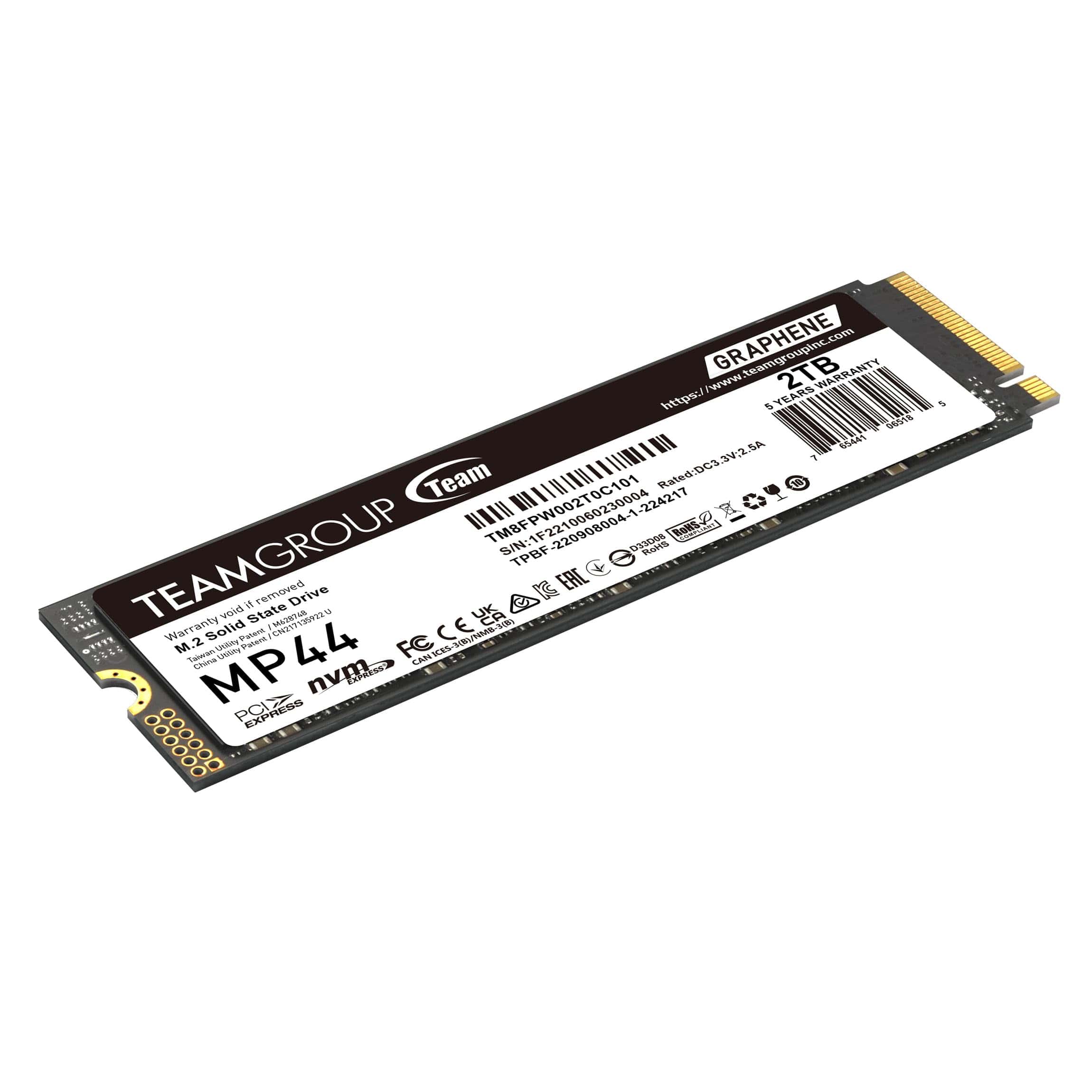 TEAMGROUP MP44 2TB SLC Cache Gen 4x4 M.2 2280 PCIe 4.0 w/ - Image 3
