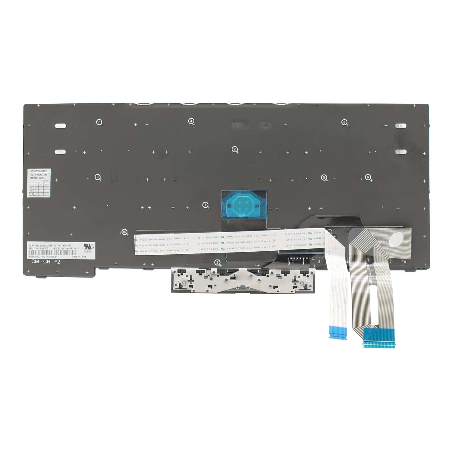 Teclado de repuesto PAEBAI+ para Lenovo Thinkpad E480 T480S - Imagen 4