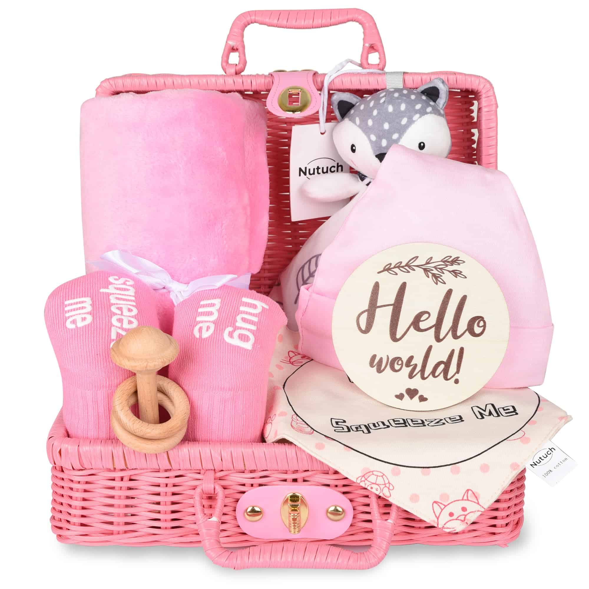 Set de Regalo para Recién Nacido NUTUCH | Cesta de Regalo