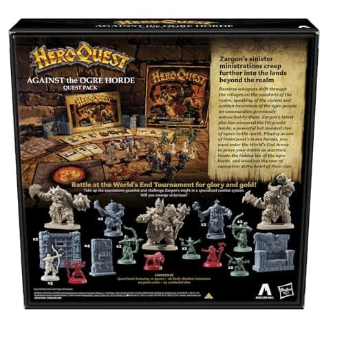 Juego de Mesa Avalon Hill Heroquest Against The Ogre Horde - Image 3