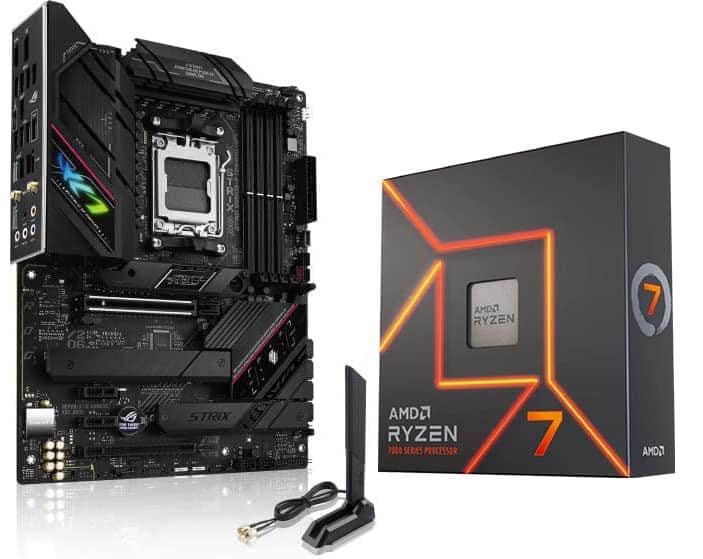 Procesador de escritorio AMD Ryzen 7 7700X de Micro Center