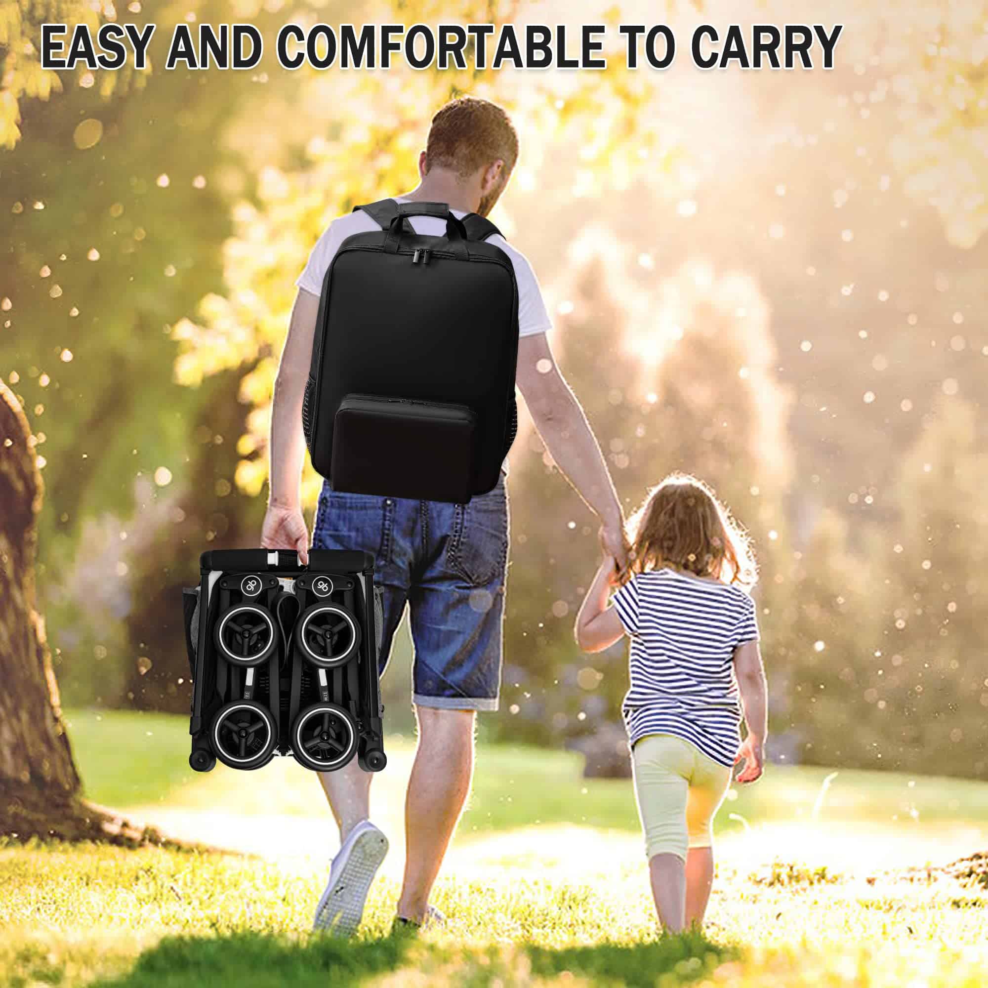 Bolso de Viaje para Cochecito LUCKIPLUS Compatible con GB - Imagen 7