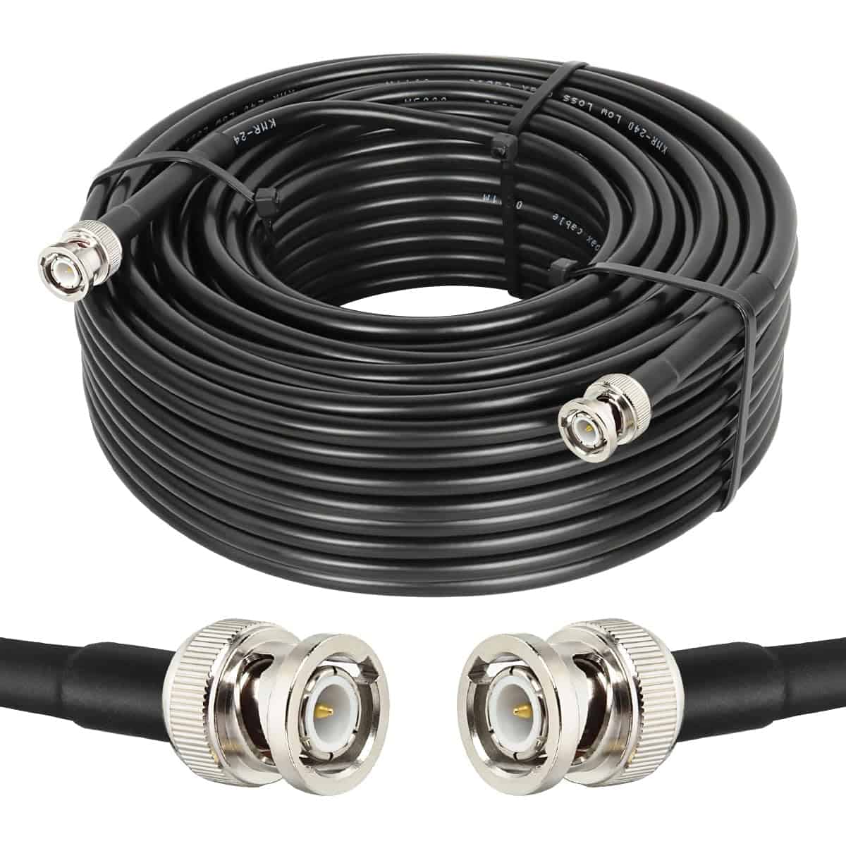 Cable Coaxial BNC Macho a BNC Macho 100 pies, Cable BNC de