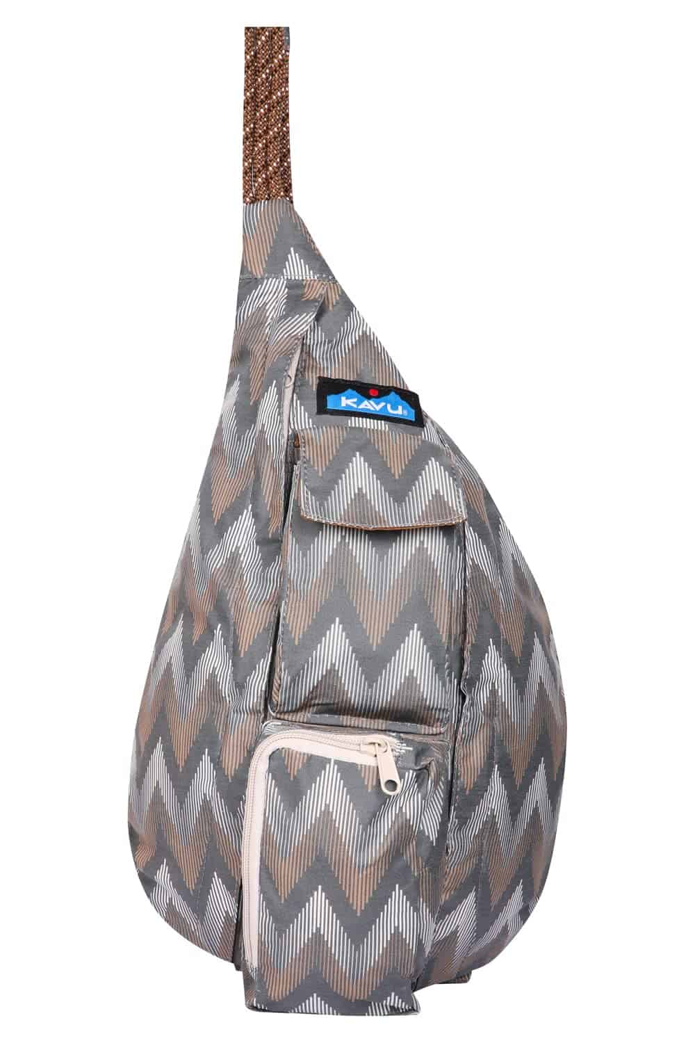 Mochila cruzada de cuerda KAVU Mini Rope Sack - Topo Smash