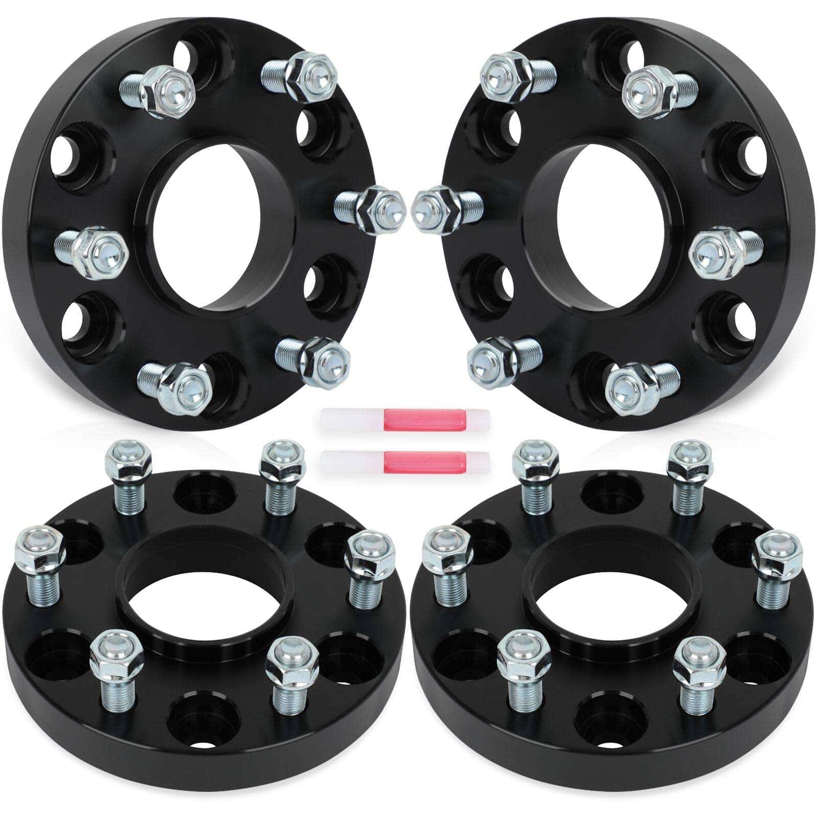 SCITOO 4Pcs 6×5.5 Separadores de Rueda 1 pulgada Bore