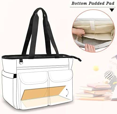 Maletín Para Laptop LoDrid 15.6'' Para Mujer Ajustable Negro - Image 5