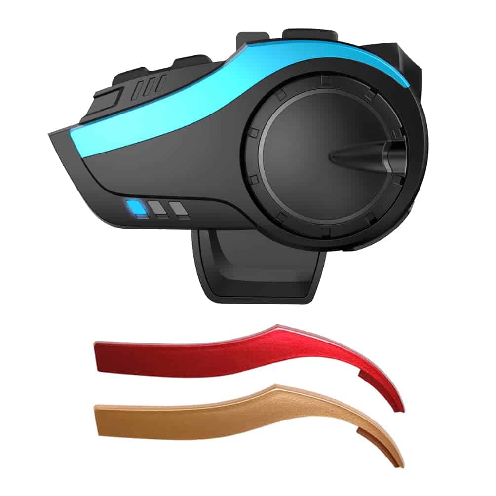 Intercomunicador de Casco de Moto Bluetooth, Kit de