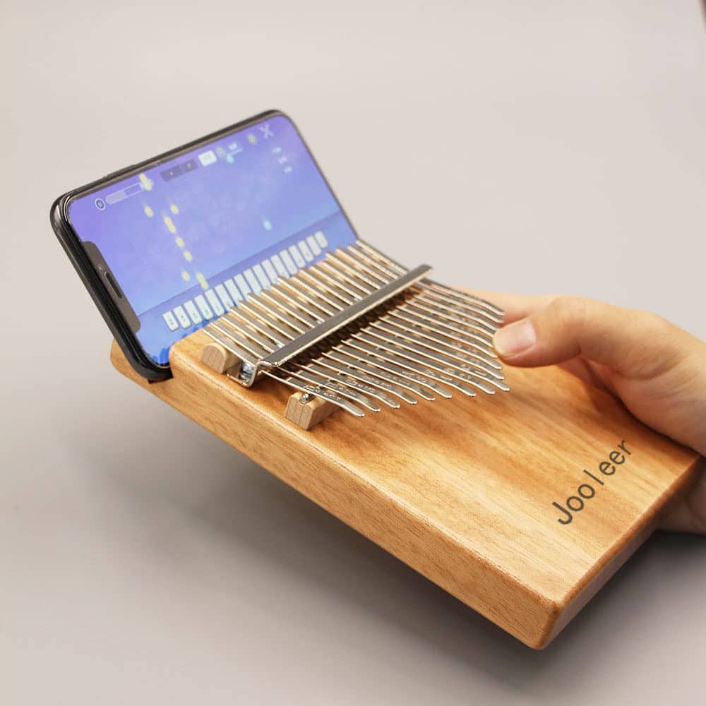 Jooleer 17 Teclas Kalimba Con App Piano De Pulgar Portátil