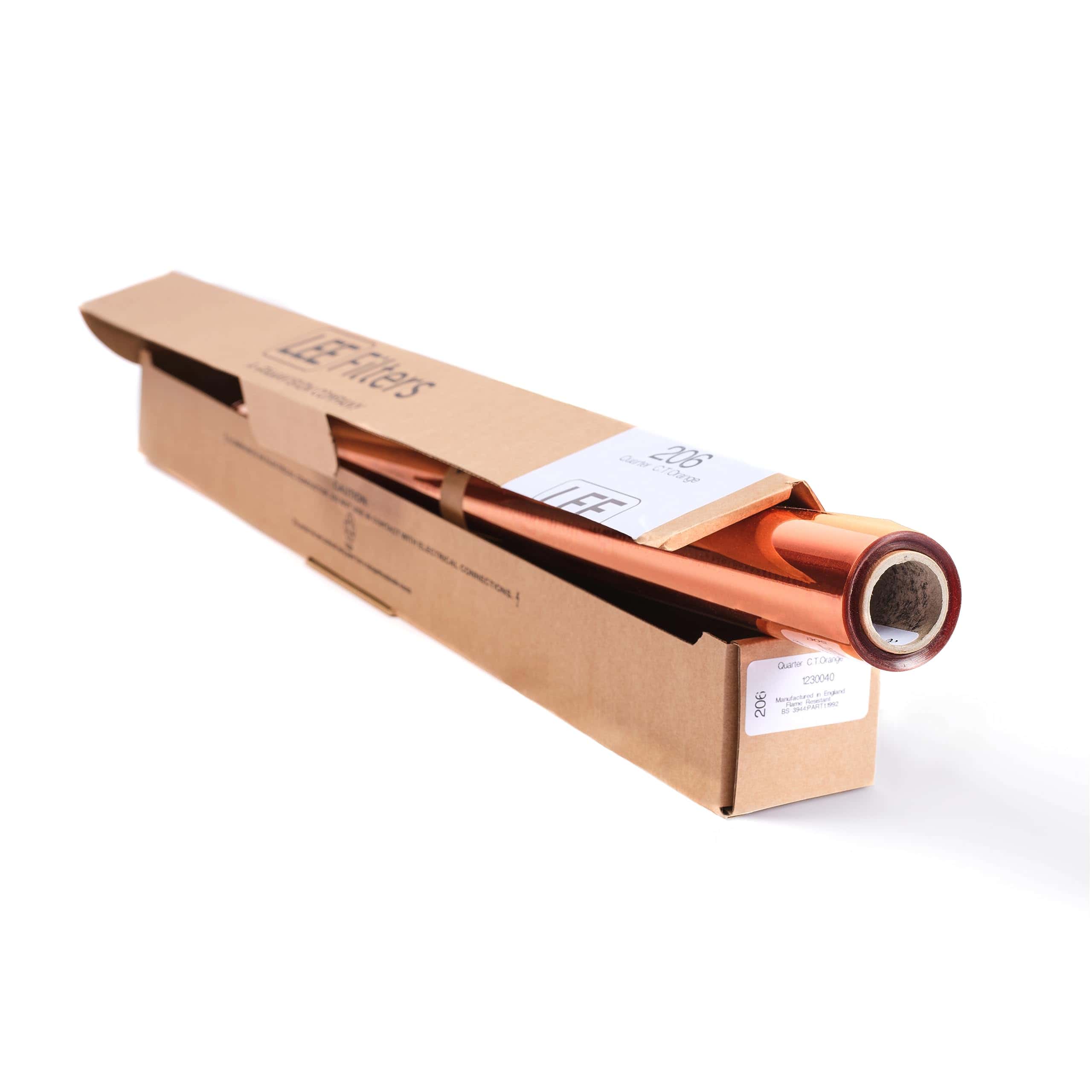 LEE Filters 206 Quarter Orange Compact Roll - Gel de