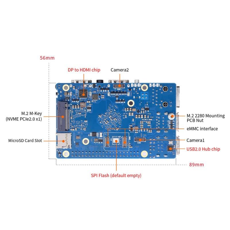 Orange Pi 5 Plus 8gb Lpddr4/4x Rockchip Rk3588 8-core - Image 10