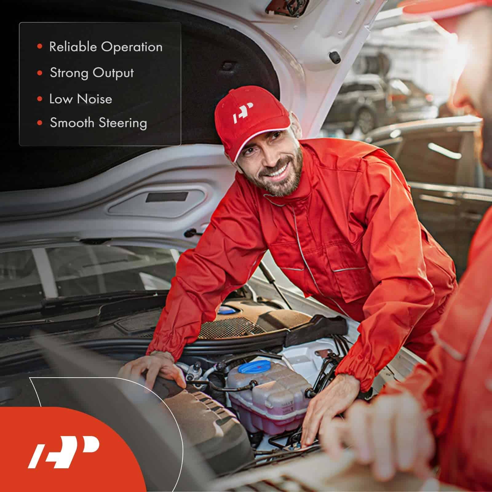 Bomba de dirección asistida A-Premium, con polea, - Imagen 10