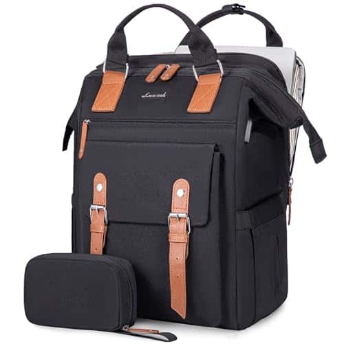 Mochila para Laptop LOVEVOOK de 15.6" con Puerto USB Negro