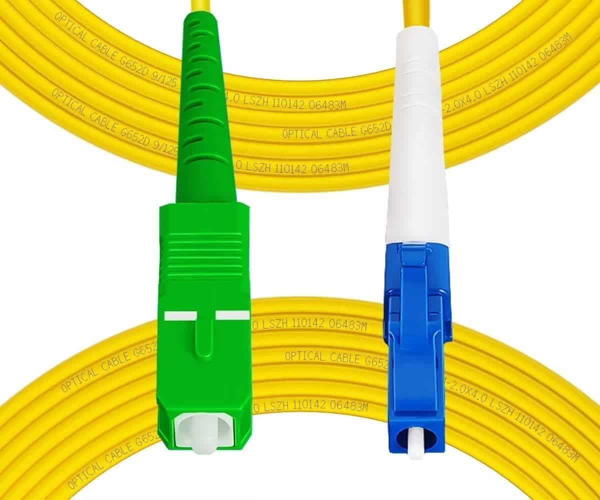 Cable de Fibra óptica Fibergaga-3M(10ft) OS2 LC/UPC a