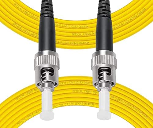 Cable de fibra óptica Fibergaga-1m(3ft) ST a ST, modo