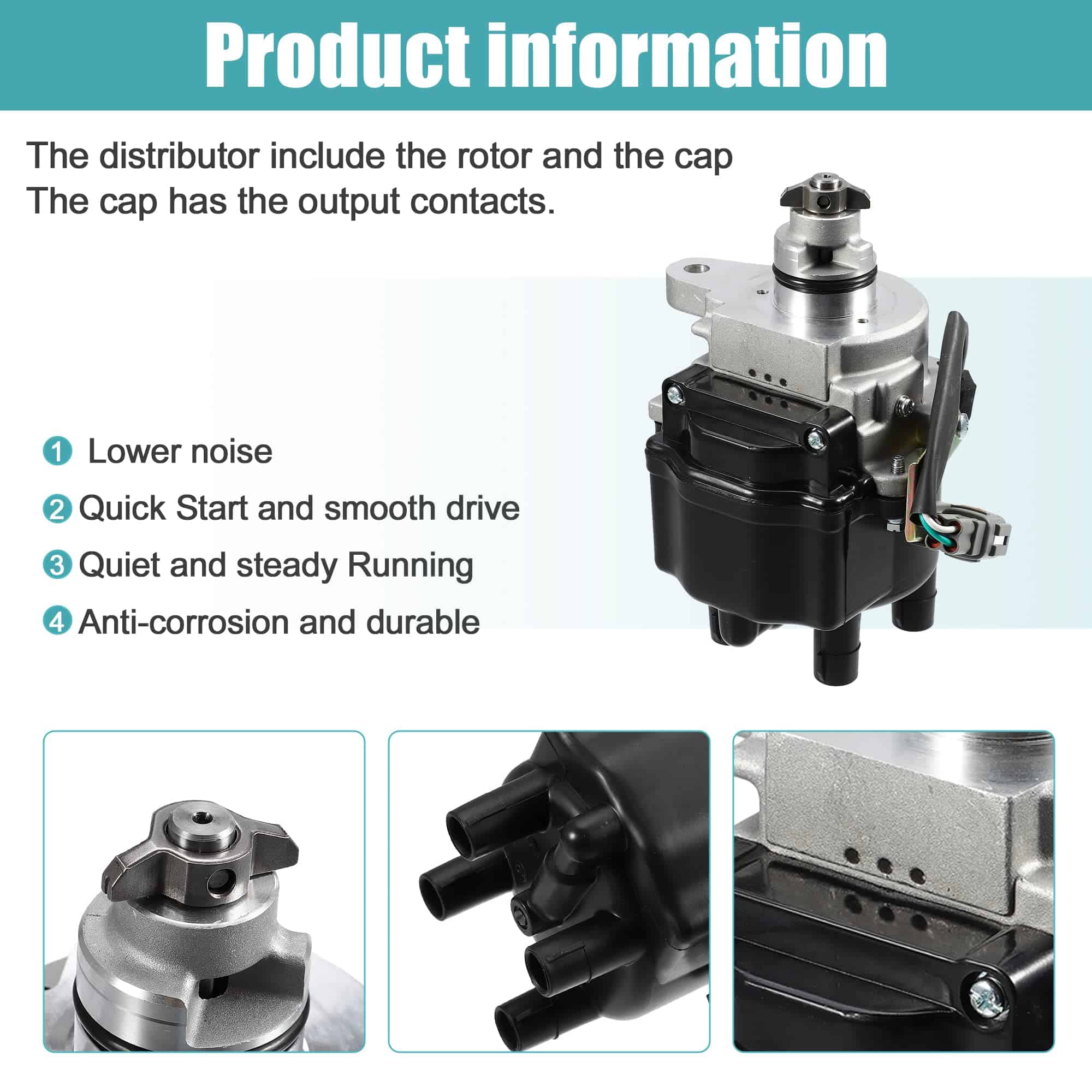 Distribuidor de Encendido de Repuesto X AUTOHAUX para - Imagen 6