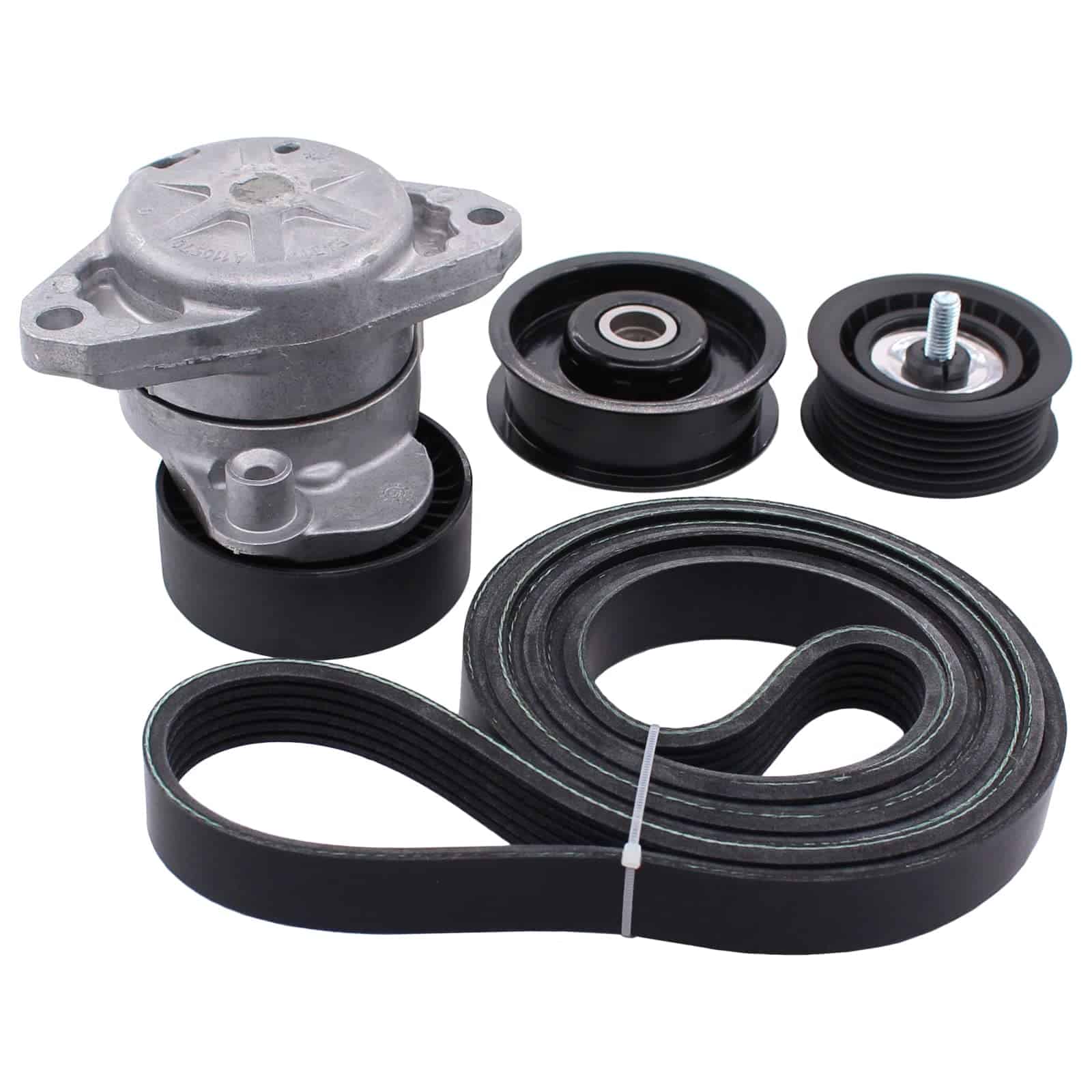 Kit de tensor de correa de transmisión de motor y polea de