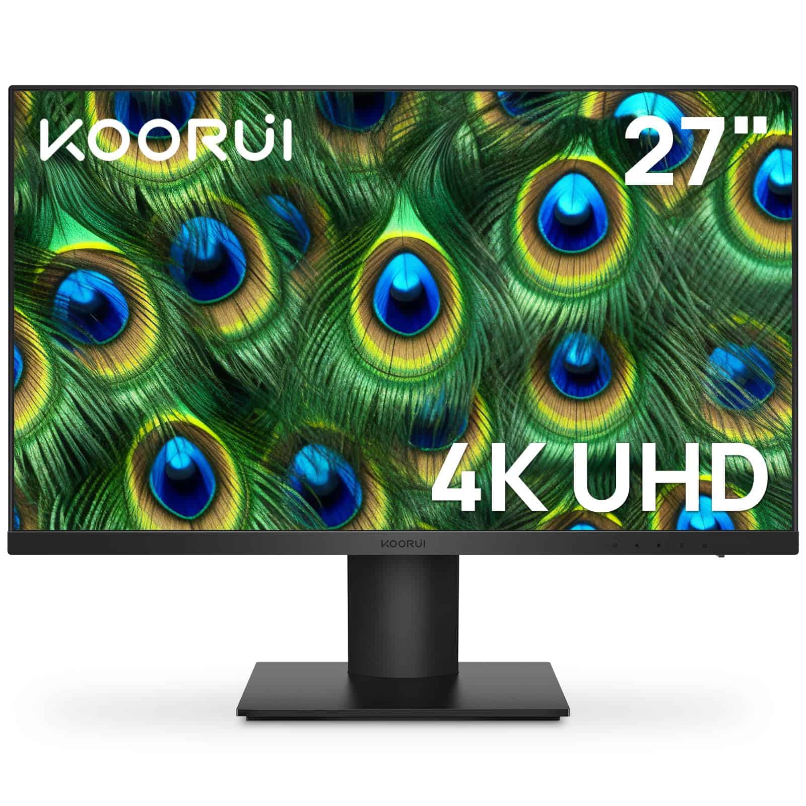 Monitor Gamer KOORUI 27" 4K UHD 3840x2160 HDR10 HDMI