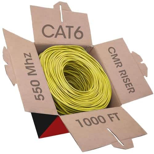 Big-A - Cable Cat6 a granel 1000ft 23AWG Sólido 4 Pares, - Image 3