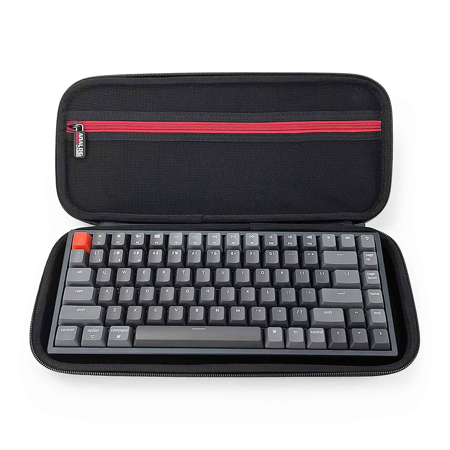 Estuche Rígido Compacto Para Teclado Mecánico Keychron K2 Y