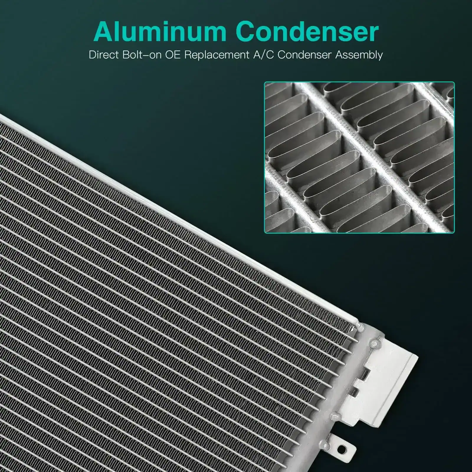 Condensador de aire acondicionado A/C compatible para - Imagen 3