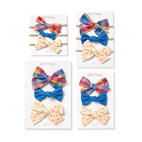 Conjunto de Tres Lazos para el Pelo de Little Poppy Co. - - Image 10