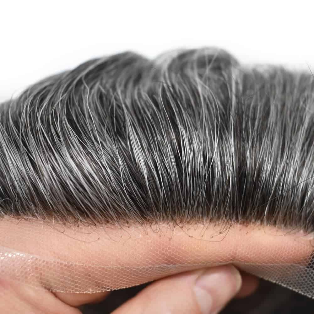 Sistema Capilar Duradero para Hombres -Negro Oscuro + 60% Gr - Imagen 4