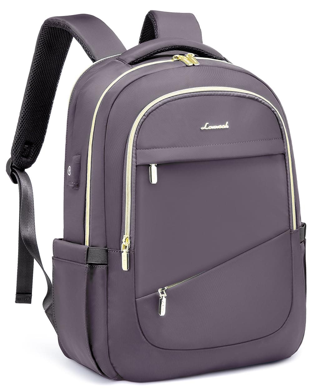 Mochila para Laptop LOVEVOOK 15.6" - Morado y Gris