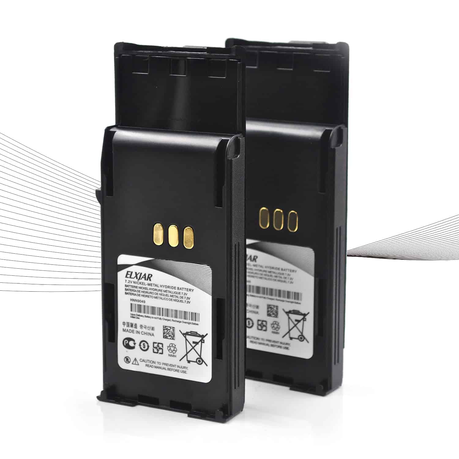 ROWSHEP (Paquete de 2) 7.2V 1200mAh HNN9049 Batería de