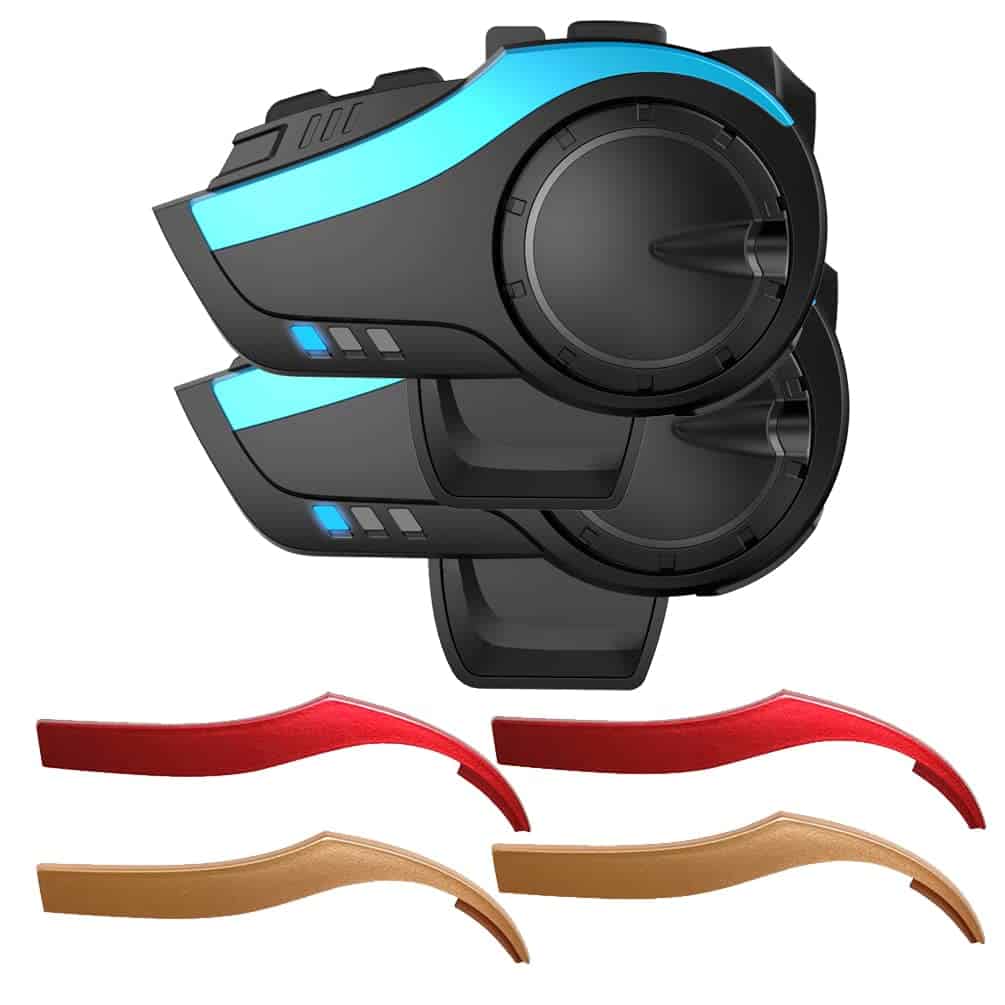 QSPORTPEAK Intercomunicador de Cascos de Moto con